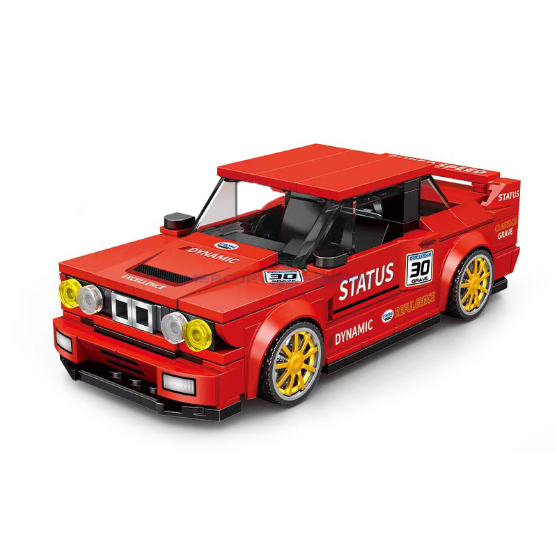 Car Accessories Gift Ideas - 레드 E30 레이싱 차량 모델 빌딩