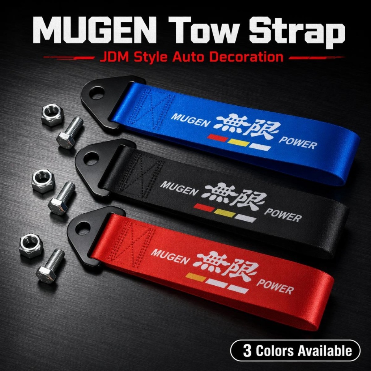 Car Accessories Jdm - 자동차 레이싱 견인 로프 JDM 장식