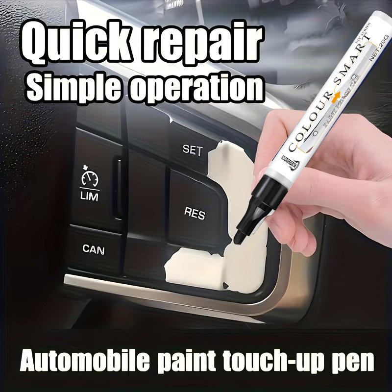 Car Scratch Remover Pen - 자동차 버튼 터치업 펜 - 검정색