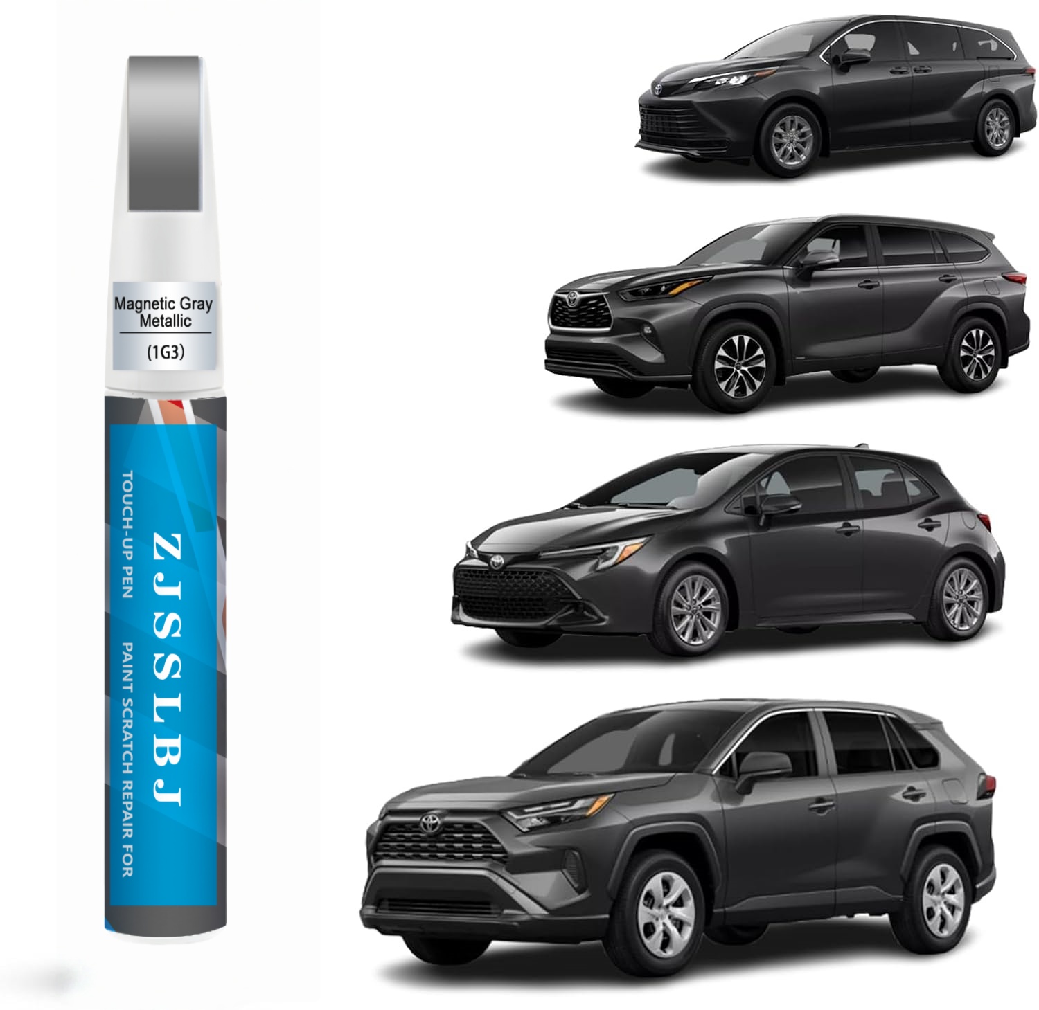 토요타용 자동차 터치업 페인트(마그네틱 그레이 메탈릭( - Car Scratch Remover Pen 리뷰 및 가격