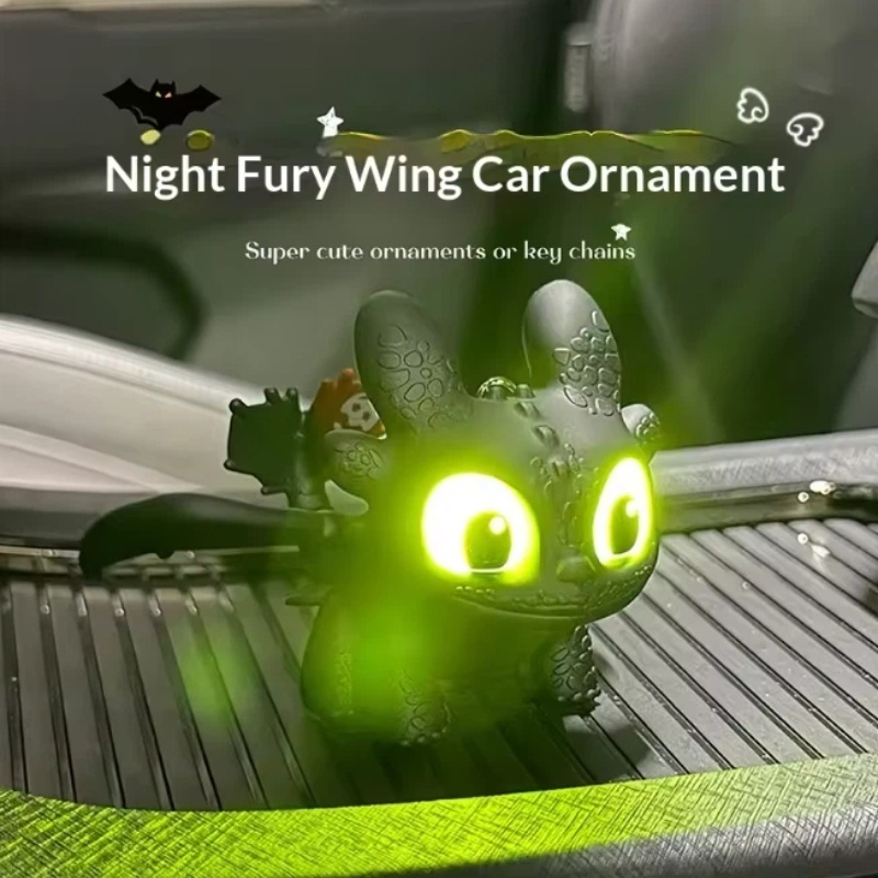 진짜 귀여운 발광 이빨 없는 자동차 인테리어 장식품,  - Car Accessories Essentials 리뷰 및 가격