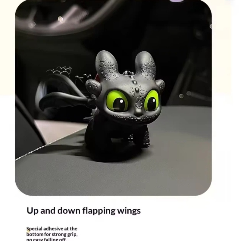 진짜 귀여운 발광 이빨 없는 자동차 인테리어 장식품,  - Car Accessories Essentials 리뷰 및 가격
