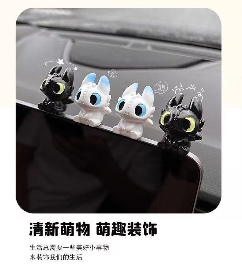 귀여운 이빨없는 아기 인형, 자동차 대시보드 장식, 미 - Car Accessories Decoration 리뷰 및 가격