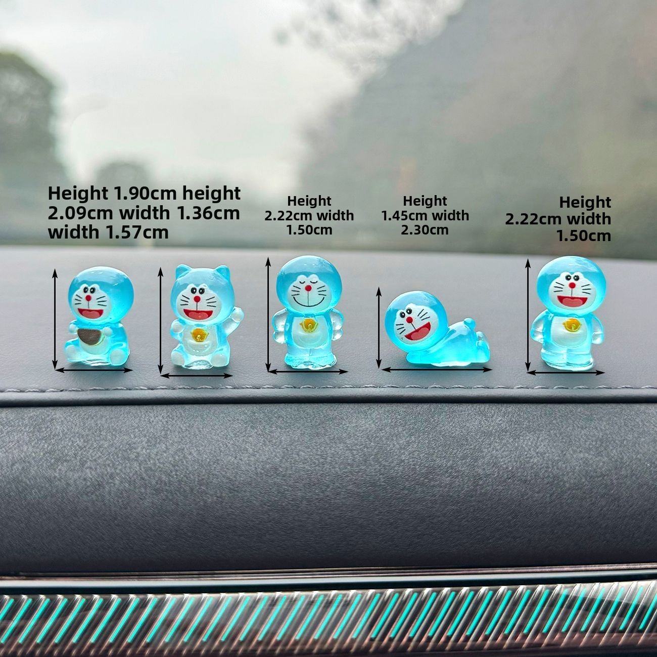 도라에몽 발광 데스크탑 장식품 - 사무실, 자동차 센터 - Car Accessories Decoration 리뷰 및 가격