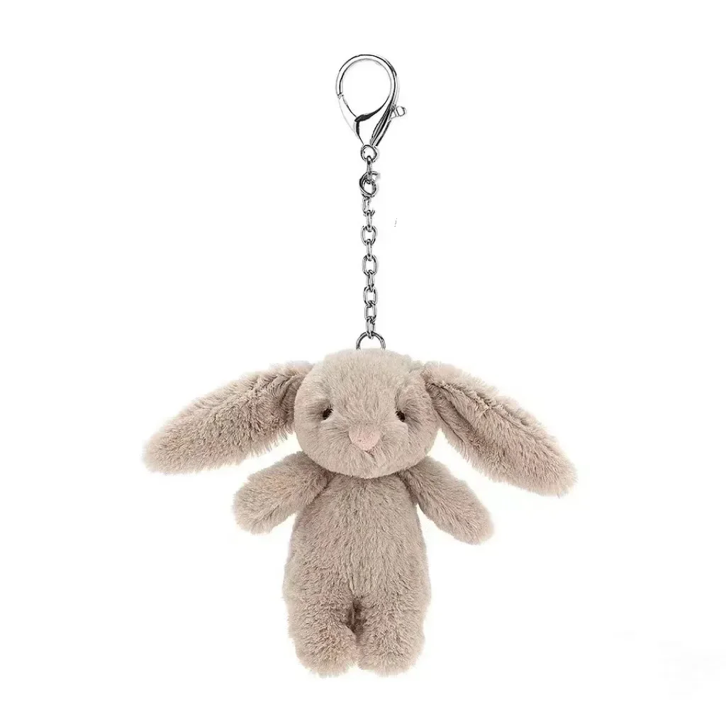 봉제 인형 귀여운 만화 토끼 열쇠고리 사랑스러운 폼폼  - Car Accessories Girl 리뷰 및 가격