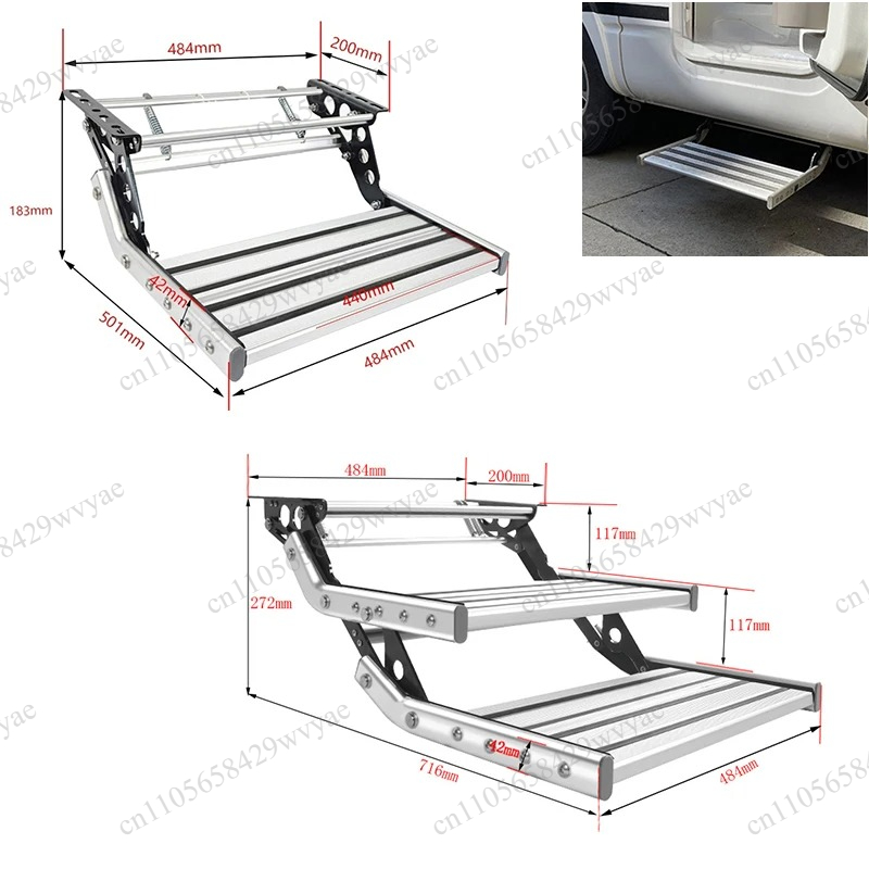 고품질 알루미늄 합금 이중/단일 레이어 조명 포함 RV - Car Accessories For Camping 리뷰 및 가격