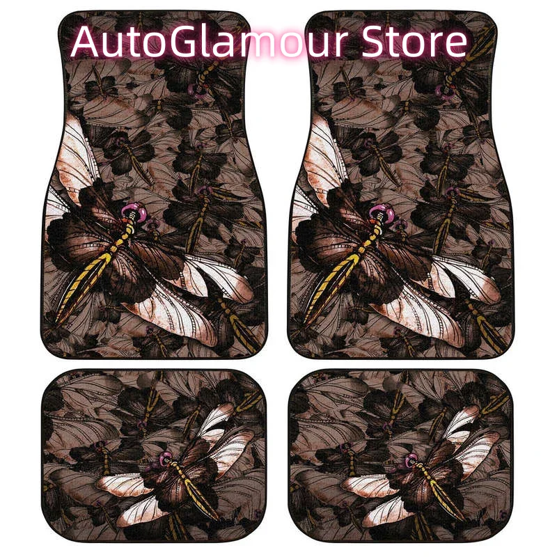 브라운 잠자리 자동차 바닥 매트 맞춤형 자동차 액세서리 - Car Accessories Gift Ideas 리뷰 및 가격