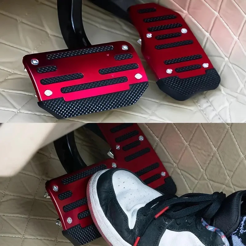 MT AT 자동차 페달 패드 미끄럼 방지 고무 알루미늄 - Car Accessories Essentials 리뷰 및 가격
