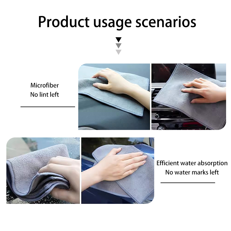 마이크로 화이버 자동차 청소 타월 스웨이드 건조 천 닛 - Car Accessories Jdm 리뷰 및 가격