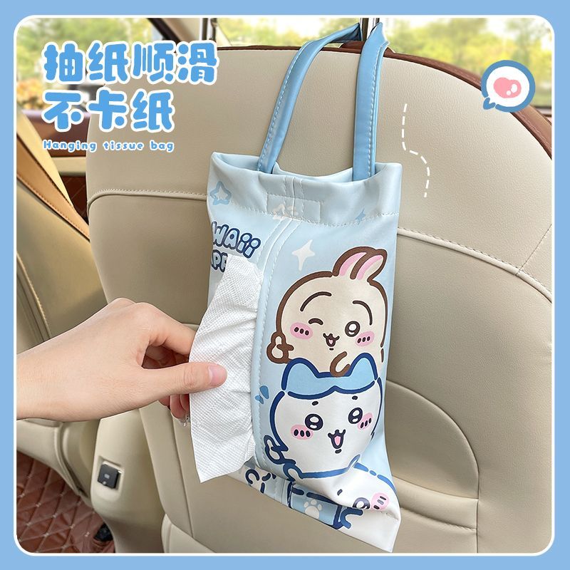 귀여운 자동차 티슈 케이스 카와이 치이카와 걸이형 귀여 - Car Accessories Girl 리뷰 및 가격