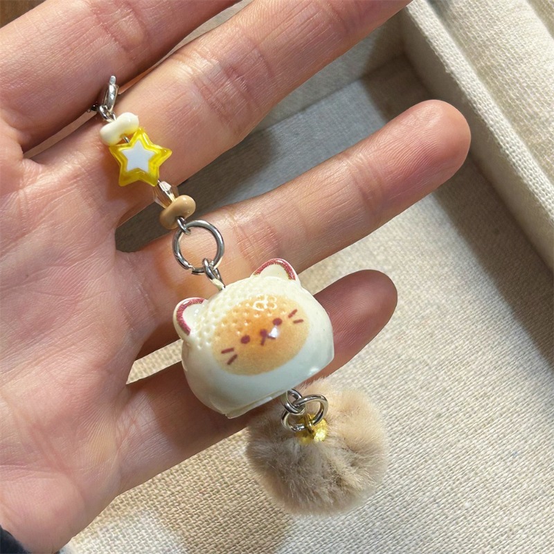 5Pcs 만화 낙서 고양이 열쇠 고리 코스프레 크리 에 - Car Accessories Xmas Gifts 리뷰 및 가격