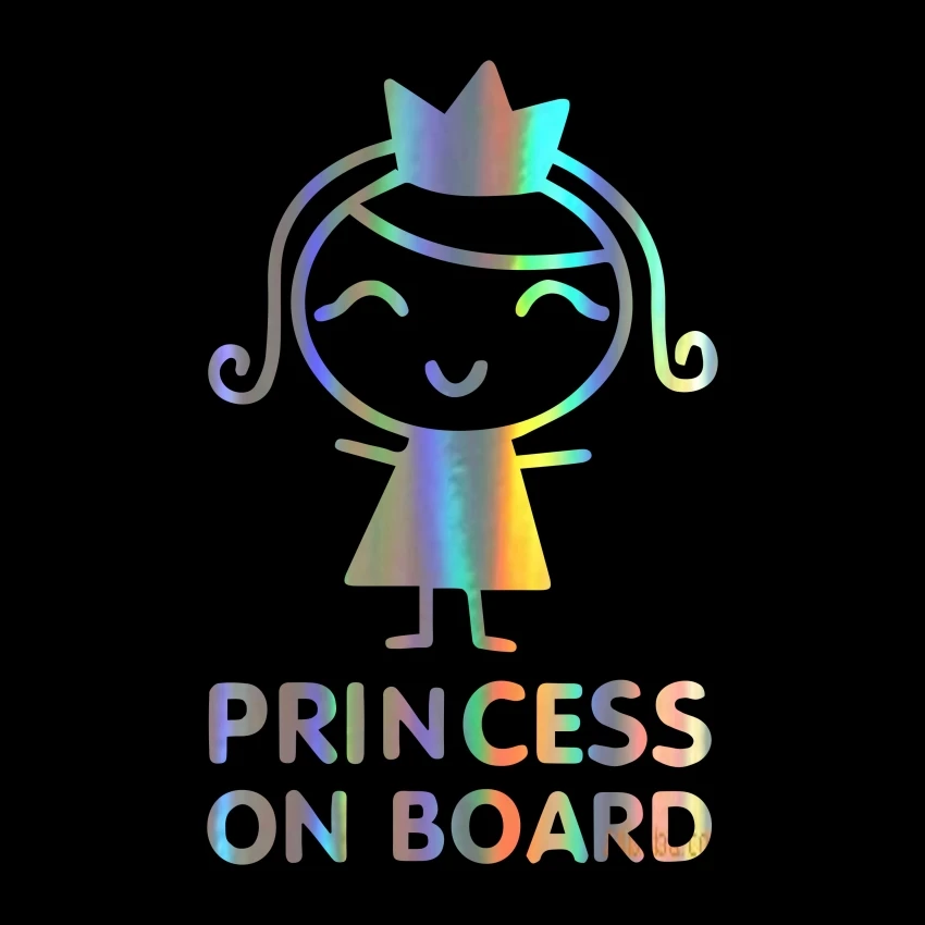 자동차 스티커 인격 공주 보드에 아기 소녀 스타일링 스 - Car Accessories Girl 리뷰 및 가격