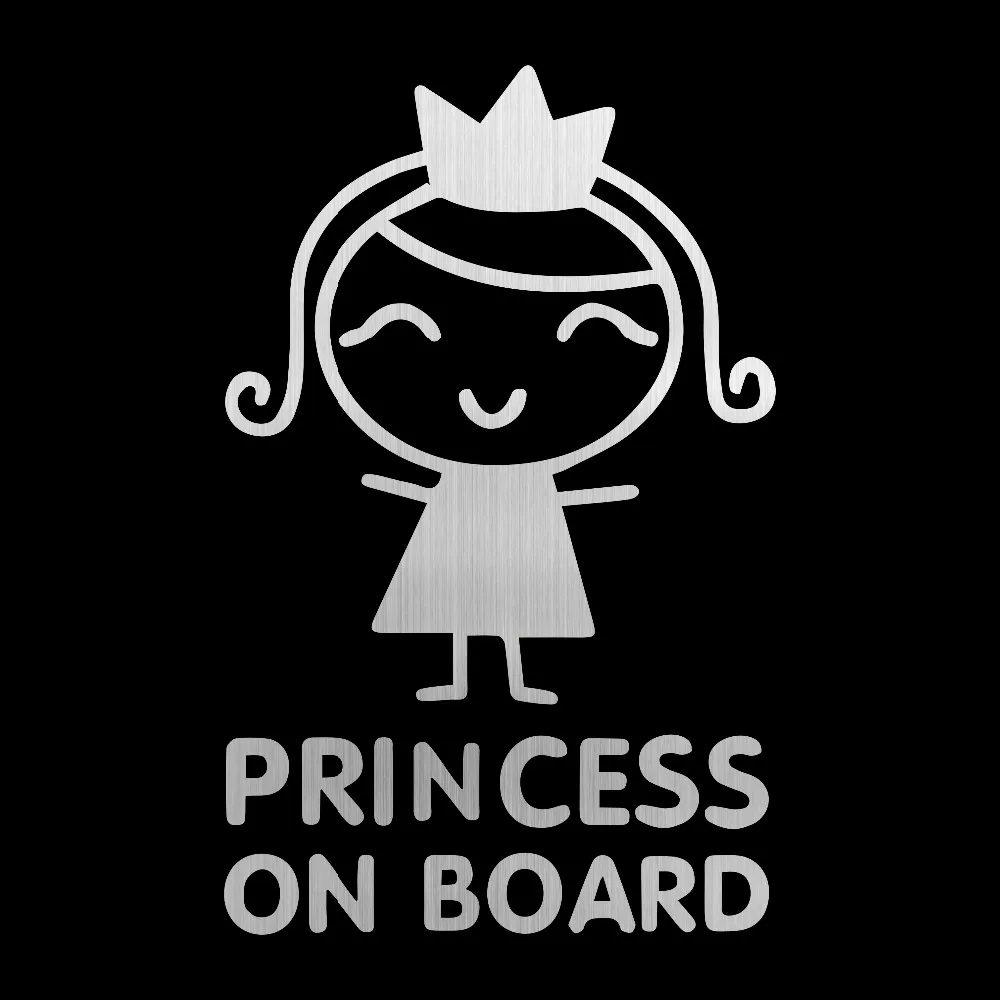 자동차 스티커 인격 공주 보드에 아기 소녀 스타일링 스 - Car Accessories Girl 리뷰 및 가격