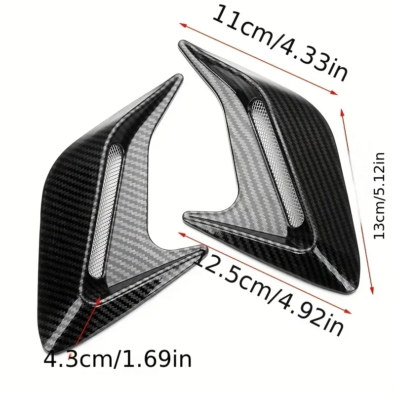 유니버설 자동차 샤크길 펜더 측면/후드 에어 플로우 아 - Car Accessories Quotes 리뷰 및 가격