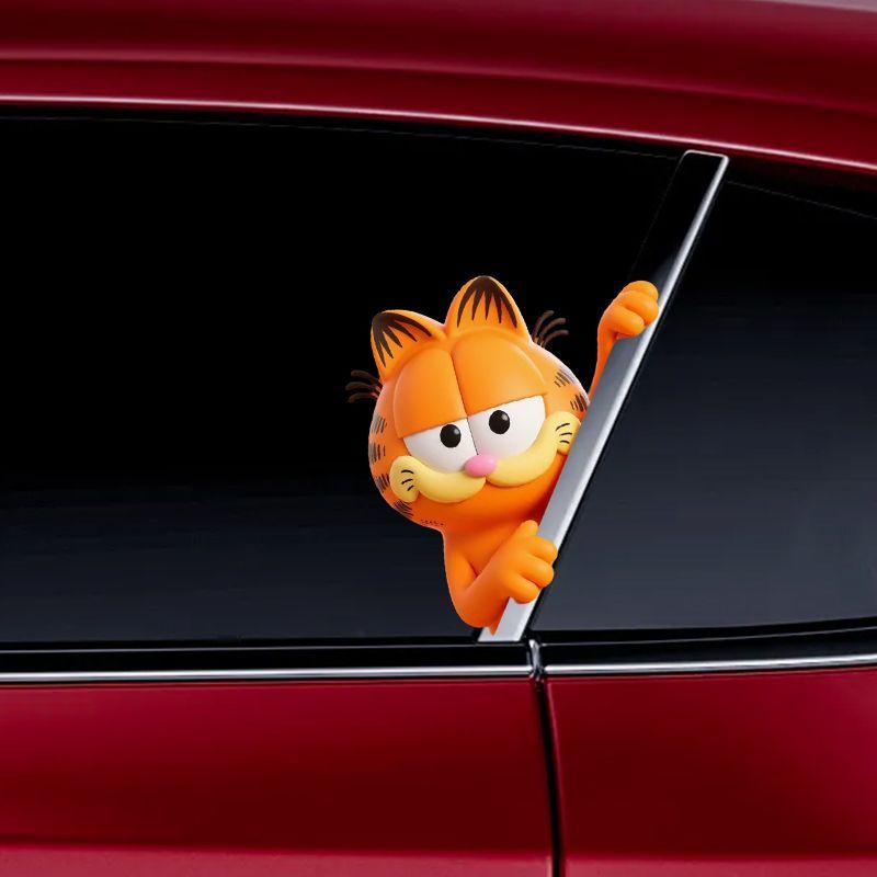가필드 애니메이션 만화 귀엽고 재미있는 비밀스러운 시청 - Car Accessories Decoration 리뷰 및 가격
