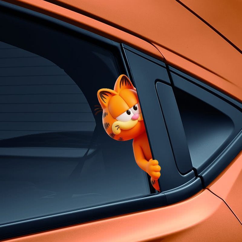가필드 애니메이션 만화 귀엽고 재미있는 비밀스러운 시청 - Car Accessories Decoration 리뷰 및 가격