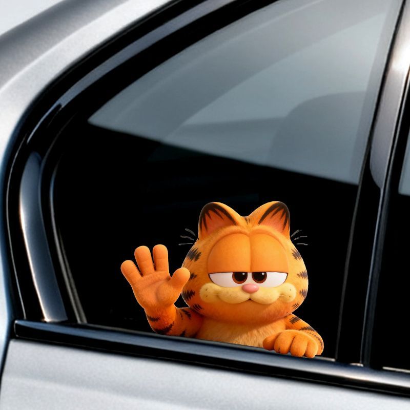 가필드 애니메이션 만화 귀엽고 재미있는 비밀스러운 시청 - Car Accessories Decoration 리뷰 및 가격