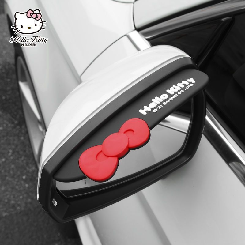 귀여운 산리오 헬로키티 디자인의 자동차용 사이드 윈도우 - Car Accessories Girl 리뷰 및 가격