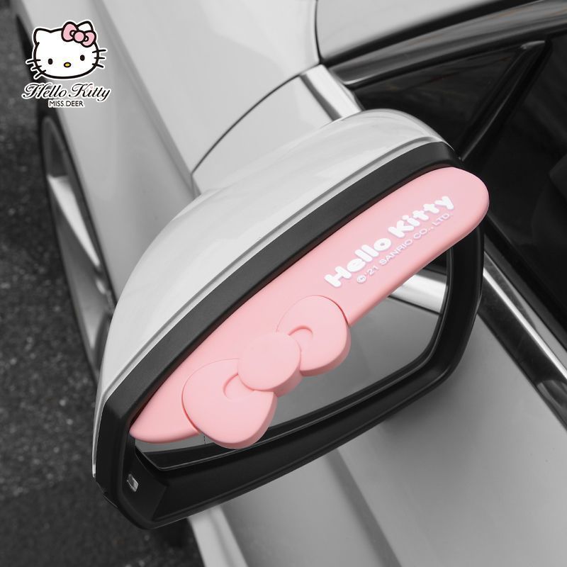 귀여운 산리오 헬로키티 디자인의 자동차용 사이드 윈도우 - Car Accessories Girl 리뷰 및 가격