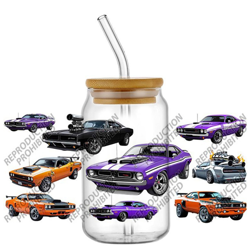 인기 스포츠카 시리즈 16온스 UV DTF 3D 전사  - Car Accessories Nz 리뷰 및 가격