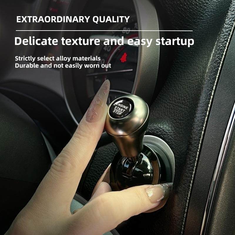 원터치 시동 버튼과 푸시-투-스타트 로커 레버 레트로  - Car Accessories Essentials 리뷰 및 가격