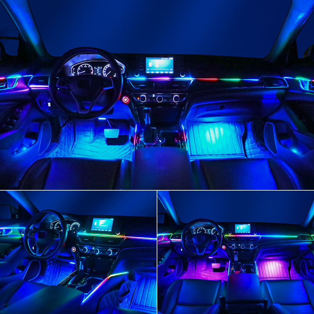 범용 Led 자동차 주변 조명 RGB 64 213 컬러 - Car Accessories For Inside 리뷰 및 가격